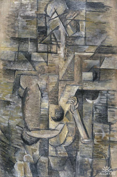 Woman with a Mandolin Georges Braque